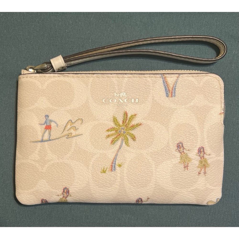 Coach Hula Wristlet Pouch!